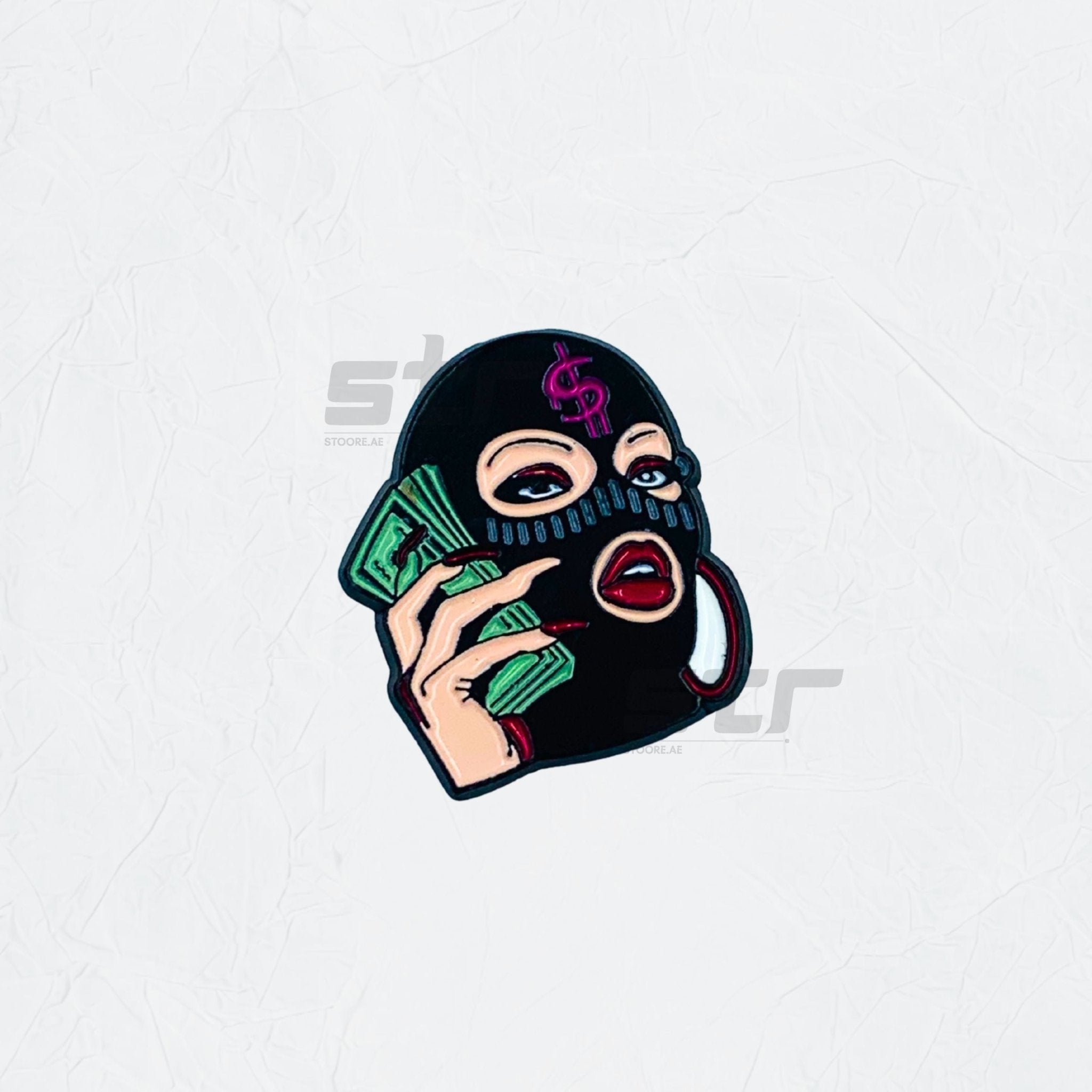 Badge Ski Mask Woman